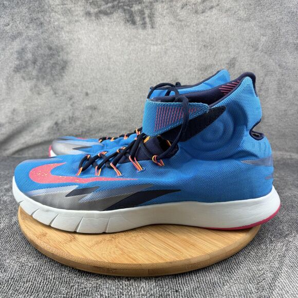 Nike Zoom HyperRev Shoes Mens Size 15 Blue High Top Basketball 630913-402 main image 5